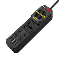 Green Lion GNSTPSBK Stark Plus Power Inverter 200W