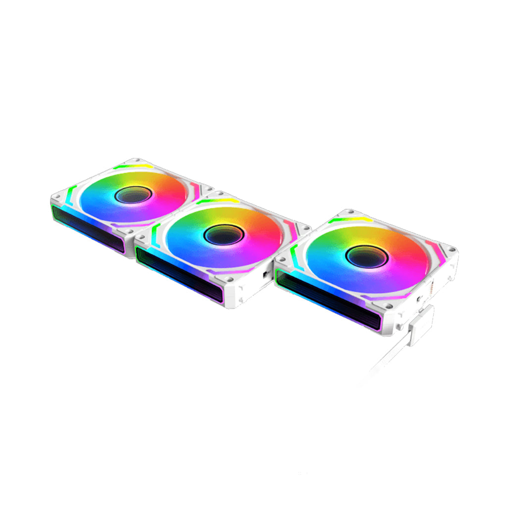 A Photo Of Xigmatek Starlink Ultra | 120mm ARGB Fan Kit with PWM Sync & Smart Control