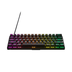 A Photo Of SteelSeries Apex Pro Mini - Adjustable Switch Compact Wired Gaming Keyboard with Per-Key RGB Illumination