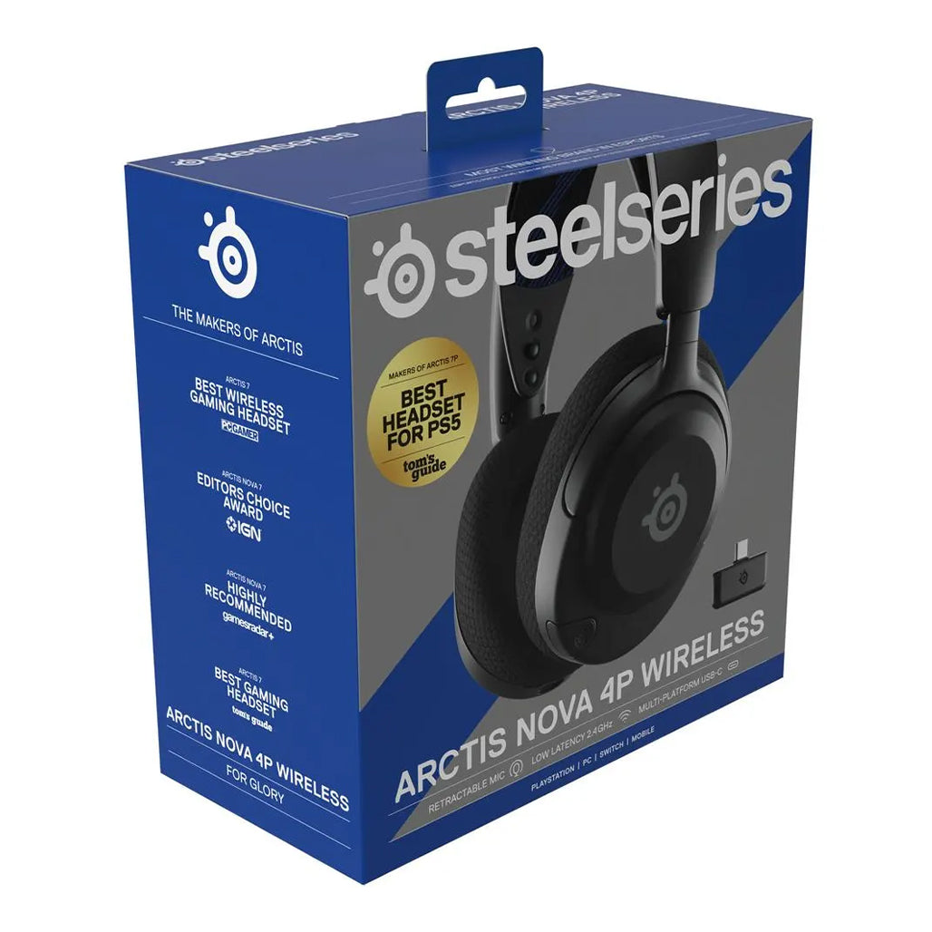 A Photo Of SteelSeries Arctis Nova 4P - Wireless Multi-Platform Gaming Headset