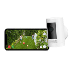 A Photo Of Ring Stick Up Cam Battery - Weather-Resistant Outdoor Security Camera with Flexible Mounting Options