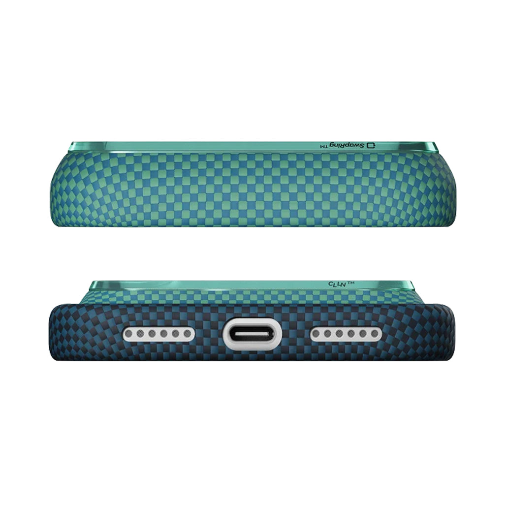 A Photo Of Pitaka Edge Case for iPhone 18 Pro / iPhone 18 Pro Max – Ultra-Thin Aramid Fiber MagSafe Case