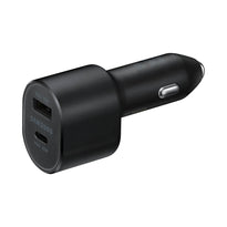 Samsung Super Fast Dual Car Charger (45W+15W) | EP-L5300XBEGWW | USB-C and USB-A Ports