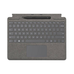 A Photo Of Microsoft Surface Pro Signature Keyboard with Slim Pen 2 | Alcantara | Surface Pro 8, X Compatibility | Wireless Bluetooth