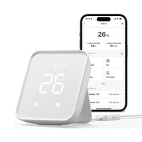 SwitchBot 4 in 1 Hub Gen 2 | Smart Hygrometer, Scene Launch Buttons, and Smart Alerts