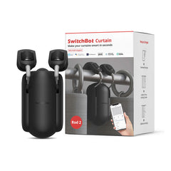 A Photo Of SwitchBot Curtain (Rod 2) W0701600 | Smart Curtain Opener for U-Shaped Rails