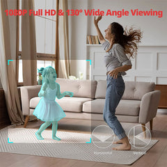 A Photo Of SwitchBot Indoor Cam W1301200-WHT | 1080p HD Security Camera with Night Vision and Wide Angle