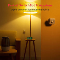 A Photo Of SwitchBot Motion Sensor W1101500-WHT | Wide-Angle Detection with Adjustable Sensitivity