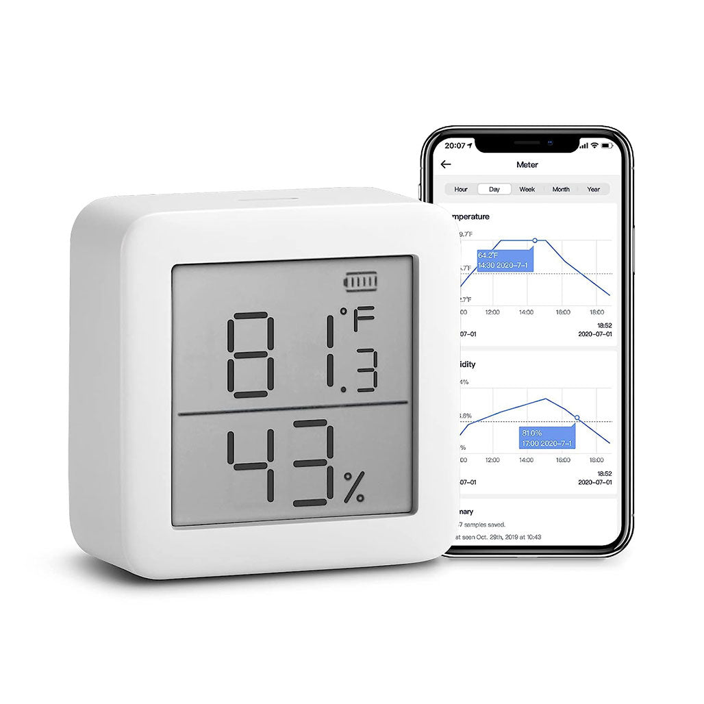 A Photo Of SwitchBot Thermometer Hygrometer Hub Mini Smart Remote – Accurate Home Climate Monitoring