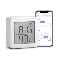 SwitchBot Thermometer Hygrometer Hub Mini Smart Remote – Accurate Home Climate Monitoring