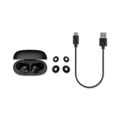 A Photo Of Philips 1000 Series - True Wireless Earbuds - TAT1109BK/97