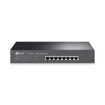 TP-Link TL-SG1008 8-Port Gigabit Desktop/Rackmount Switch | Energy-Efficient, Rackmount Bracket Included