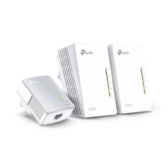 A Photo Of TP-Link TL-WPA4220 TKIT Powerline 600 Wi-Fi 3-Pack Kit – Extend Wi-Fi Across Your Home