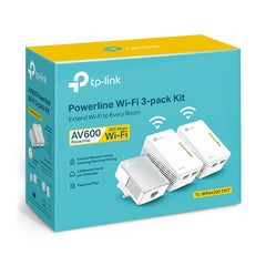 A Photo Of TP-Link TL-WPA4220 TKIT Powerline 600 Wi-Fi 3-Pack Kit – Extend Wi-Fi Across Your Home