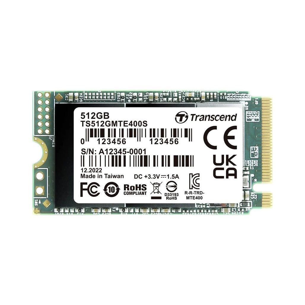 A Photo Of Transcend SSD M.2 2242 PCIe NVMe 2000 MB/s