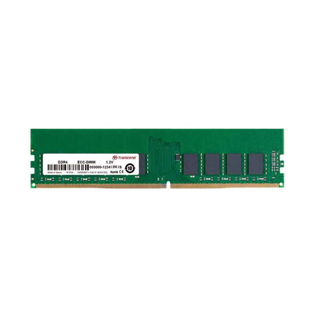A Photo Of Transcend DDR4-3200 ECC Long-DIMM RAM High-Performance for Reliable Systems