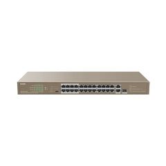 A Photo Of Tenda TEF1126P-24-250W 28-Port PoE Switch – 24 PoE Outputs & 4 Uplinks, 250W Budget