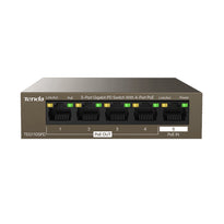 Tenda TEG1105PD 5-Port Gigabit PoE Switch – 4 PoE Out + PoE In, 30W Budget