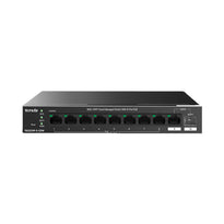 Tenda TEG2210P-8-120W 10-Port Gigabit Cloud-Managed PoE Switch – 8 PoE Ports + SFP Uplink