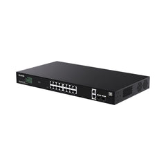 A Photo Of Tenda TEG2220P-16-250W Cloud-Managed 20-Port Gigabit PoE Switch – 16 PoE Ports + 2 SFP Uplinks