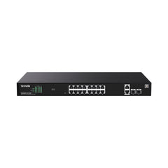 A Photo Of Tenda TEG2220P-16-250W Cloud-Managed 20-Port Gigabit PoE Switch – 16 PoE Ports + 2 SFP Uplinks