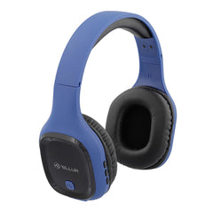 A Photo Of Tellur Pulse Bluetooth Over-Ear Headphones – Blue – Wireless Comfort with Superior Sound Quality
