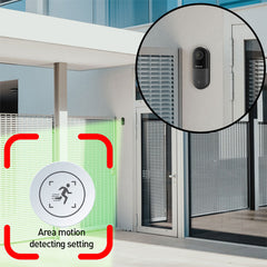 A Photo Of Tellur Video Doorbell WiFi - Full HD 1080P, Night Vision, Two-Way Audio, IP54 Weatherproof - Black