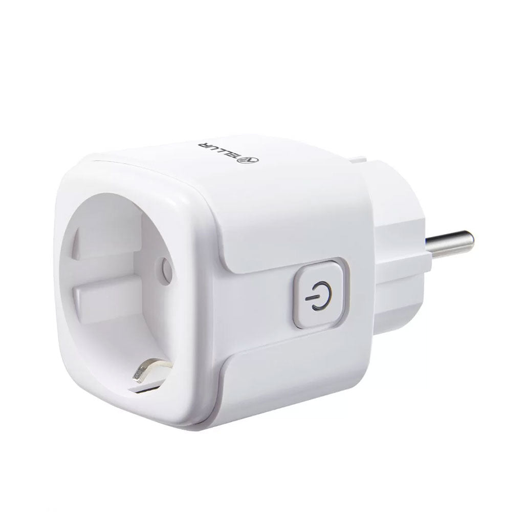A Photo Of Tellur WiFi AC Plug, 3680W, 16A, Energy Monitoring - White