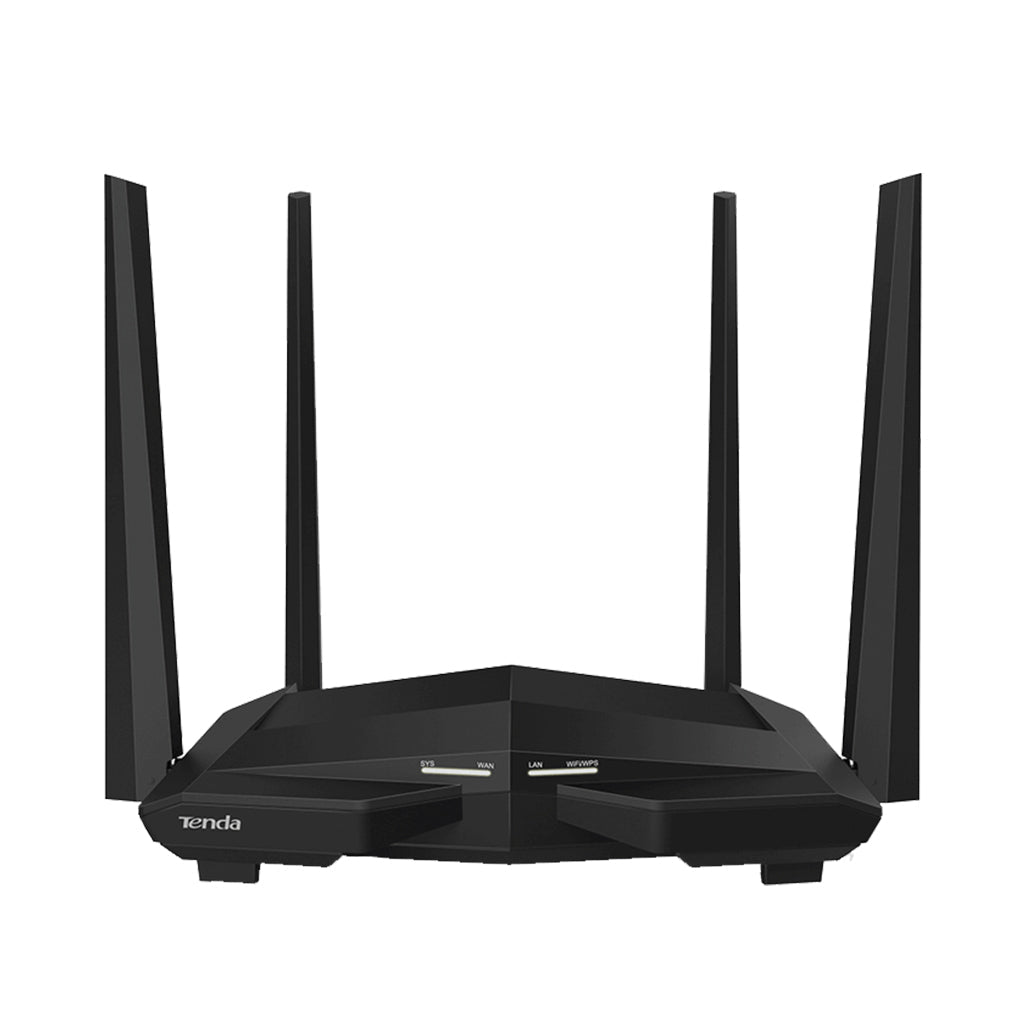 A Photo Of Tenda AC10 AC1200 Dual-Band Gigabit WiFi Router (4 Antennas)