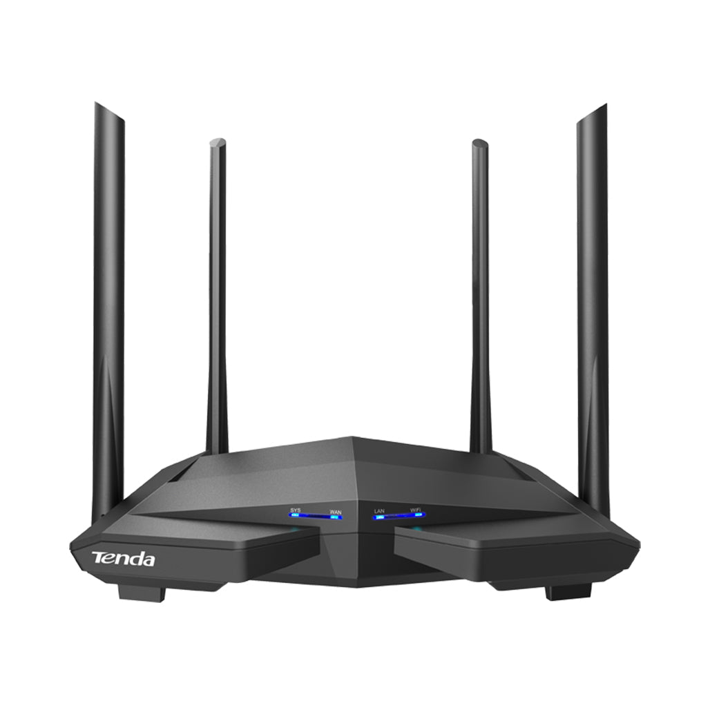 A Photo Of Tenda AC10 AC1200 Dual-Band Gigabit WiFi Router (4 Antennas)