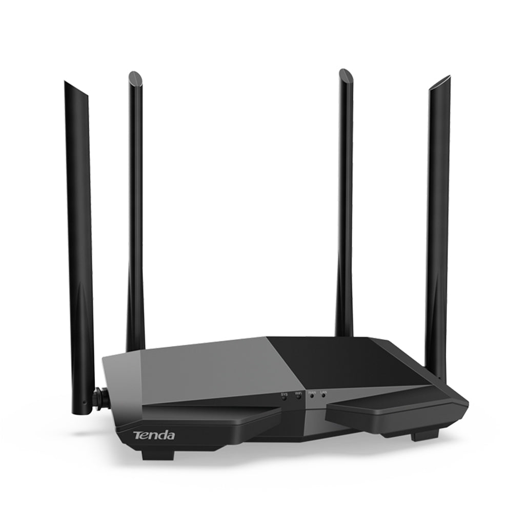 A Photo Of Tenda AC6 AC1200 Dual-Band WiFi Router (4× External Antennas)