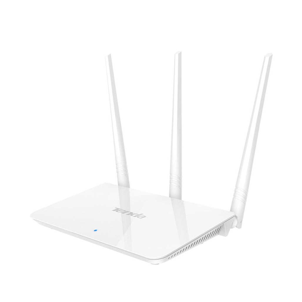 A Photo Of Tenda F3 N300 2.4GHz Wireless Router (300 Mbps, 3×5 dBi Antennas)