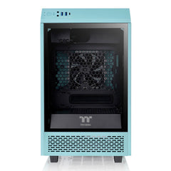 A Photo Of Thermaltake The Tower 100 Turquoise - Mini ITX Case