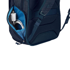 A Photo Of Thule Construct Carbon Blue Laptop Backpack – 28L Water-Resistant Design with Padded Compartments for 15.6