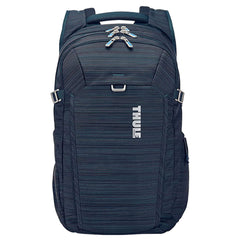 A Photo Of Thule Construct Carbon Blue Laptop Backpack – 28L Water-Resistant Design with Padded Compartments for 15.6