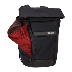 A Photo Of Thule Paramount Black Backpack – 24L Nylon Design with Padded Compartments for 15.6