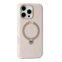Torras Ostand 360° Spin Fusion MagSafe Case for iPhone 16 Pro - Desert Gold | Lens Protection and Enhanced Magnetic Strength