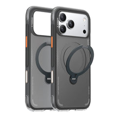 A Photo Of Torras Ostand Q3 Air for iPhone 17 Series | MagSafe-Compatible Case with 360° Spin Stand & Airbag Protection