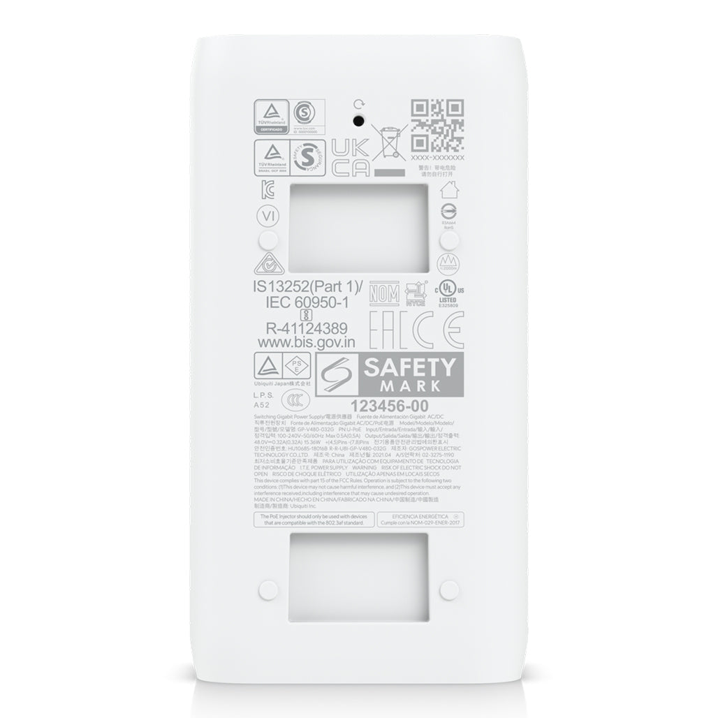 A Photo Of Ubiquiti PoE Adapter (15W) - U-POE-AF