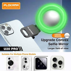 A Photo Of Plokama U20 PRO RGB Phone Clip LED Selfie Ring Light