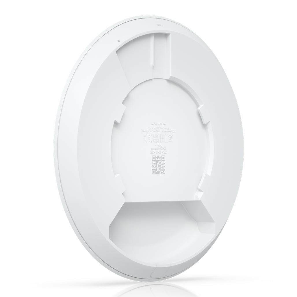 A Photo Of Ubiquiti UniFi U7 Lite WiFi 7 Access Point – Ceiling Mount, 4-Stream, 2.5 GbE Uplink