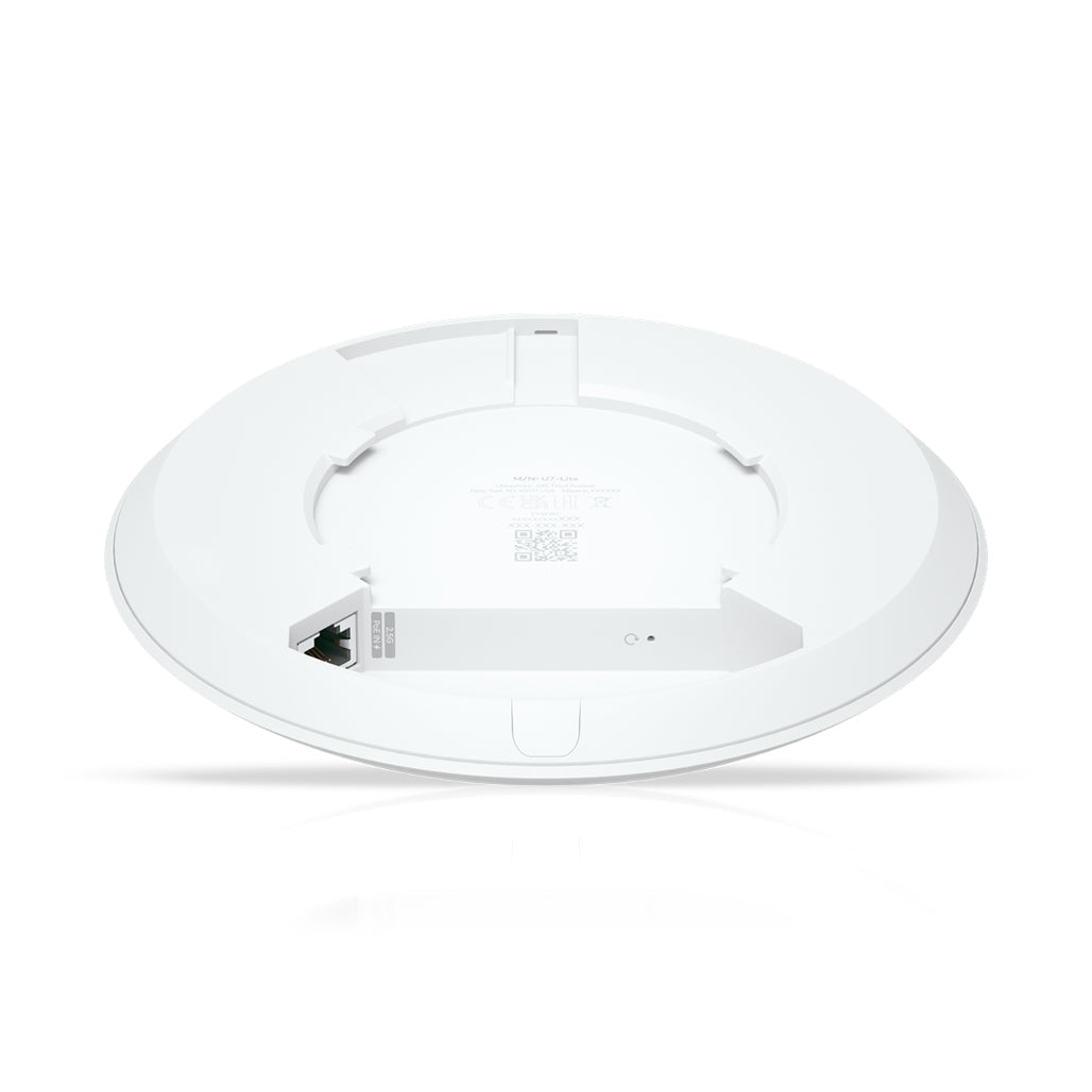 A Photo Of Ubiquiti UniFi U7 Lite WiFi 7 Access Point – Ceiling Mount, 4-Stream, 2.5 GbE Uplink