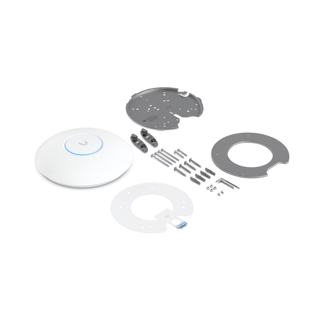 A Photo Of Ubiquiti UniFi U7 Pro Max Tri-Band Wi-Fi 7 Access Point | High-Capacity 2.5GbE PoE+ Mesh System