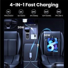 A Photo Of UGREEN 150W USB C Car Charger | 35571