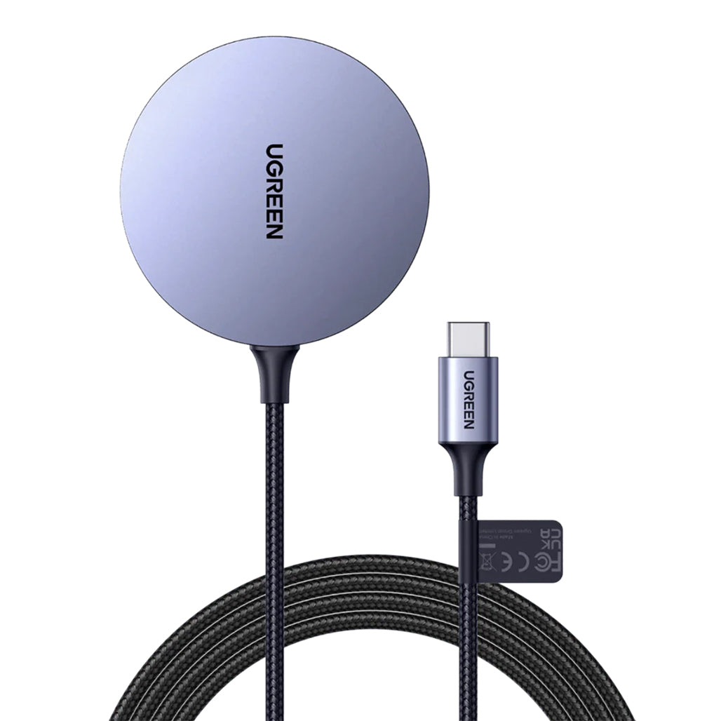 A Photo Of Ugreen 15W Magnetic Wireless Qi Charger - CD245