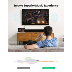 A Photo Of UGreen 3.5mm AUX Male to 2 Male RCA Braided Cable – High-Fidelity Audio Adapter, 6FT