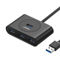 UGREEN 4-in-1 USB 3.0 Data Hub – SuperSpeed 5Gbps, 4 Port USB Expander for PC and Laptop