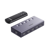 UGreen HDMI Switch 5-in-1 Out | 4K@60Hz HDMI Splitter with Remote Control | Supports HDR, VRR, and Dynamic HDR