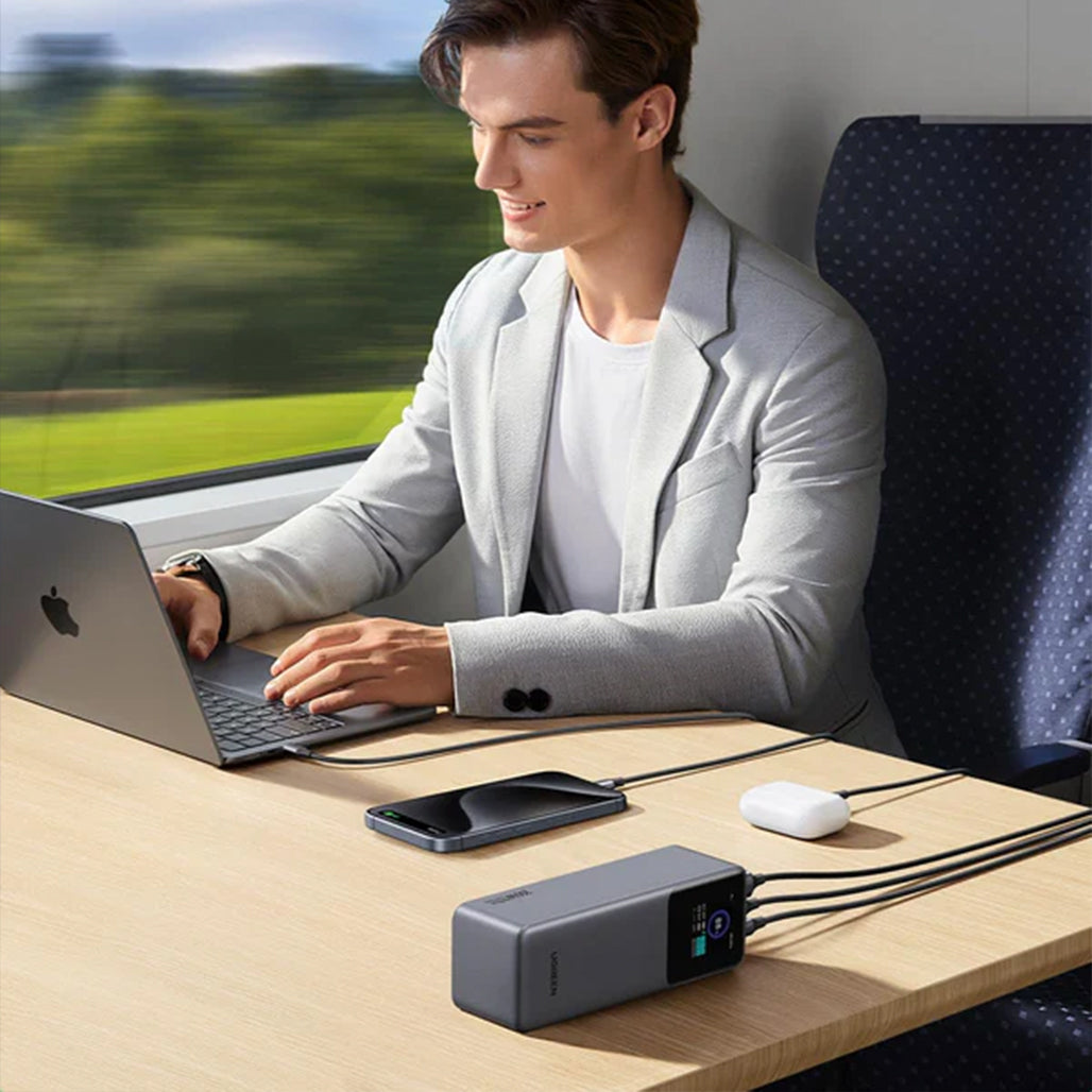 A Photo Of UGREEN Nexode Power Bank 25000mAh 200W – High-Capacity Portable Charger with PD 3.1, Dual USB-C Ports, and Universal Compatibility