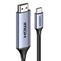 A Photo Of UGreen USB-C to HDMI 2.1 Cable 8K@60Hz | High-Speed 48Gbps, Dynamic HDR, Universal Compatibility